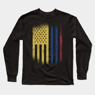 Colombian American Long Sleeve T-Shirt